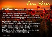 Free Verse Poems | Examples of Free Verse Poetry
