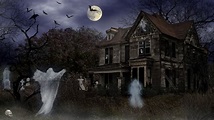 Halloween Haunted House Wallpaper (62+ images)