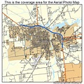 Aerial Photography Map of Albany, GA Georgia