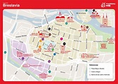 Mapa de Breslavia - Viadrina Tours