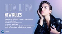 Dua Lipa - New Rules - Official Audio Release - YouTube