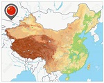 Geografische Karte von China: Topografie und physische Merkmale von China