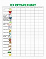 44 Printable Reward Charts For Kids PDF Excel Word - BehaviorChart.net