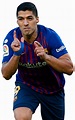 Luis Suarez Barcelona football render - FootyRenders