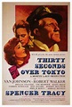 THIRTY SECONDS OVER TOKYO Movie POSTER 27x40 Spencer Tracy Van Johnson ...