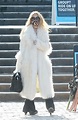 Rachel Zoe in a White Fur Coat Was Seen Out in Aspen 12/25/2020 ...