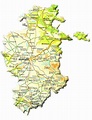 Burgos Mapa Ciudad de la Región | España mapa de la ciudad