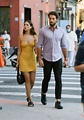 Eiza Gonzalez - With new boyfriend Paul Rabil hold hands in New York ...