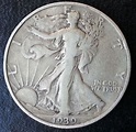US Half Dollar 1930 90% Silver | Half dollar, Big coins, Gold and ...