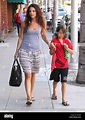 Vanessa Ferlito und ihr Sohn Vince in Beverly Hills Featuring: Vanessa ...