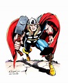 9 x 12 Jack Kirby Thor Inks and Colors, in Bob Layton's Bob Layton ...