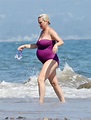 Pregnant KATY PERRY in Swimsuit at a Beach in Malibu 07/12/2020 ...