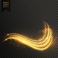 golden swirl magic light effect vector - Download Free Vector Art ...
