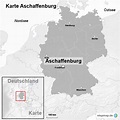 Aschaffenburg Karte | Karte