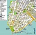 Downtown Manhattan map - Map of downtown Manhattan ny (New York - USA)