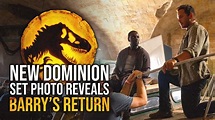 BARRY IS BACK in NEW Jurassic World: Dominion Set Photo! - YouTube