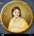 BETTINA von ARNIM (1785-1859) German composer,singer,novelist Stock ...
