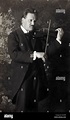 BERBER, Felix - playing the violin German Violinist, 1871-1930 Stock ...