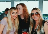 Dave Mustaine family in 2019 | Dave mustaine, Megadeth, Metallica