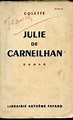 Julie de Carneilhan by Colette: bon Couverture souple (1941) | Le-Livre