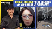 EN VIVO desde la FUNERARIA donde fue CREMADO Julián Figueroa - YouTube