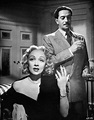 Marlene Dietrich & Hector MacGregor in Hitchcock's "Stage Fright", 1950 ...