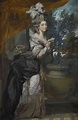 Portrait of Albinia Louisa, Countess of Buckinghamshire, née Bertie ...