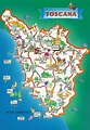 carte toscane visiter la toscane» Info ≡ Voyage - Carte - Plan
