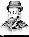 . Dibujo de retrato del conquistador español Francisco Pizarro ...