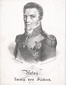 Anton König von Sachsen, litografie (1830) - Antikvariát Bretschneider