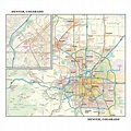 Denver, Colorado Wall Map by Globe Turner - The Map Shop