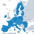 Map of the European Union | Mappr