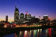cumberland-river-and-nashville-skyline - Tennessee Pictures - Tennessee ...