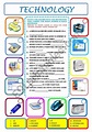 TECHNOLOGY - ESL worksheet by ascincoquinas