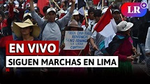🔴 Marcha EN VIVO: Continúa las protestas en el Perú | Paro Nacional | # ...
