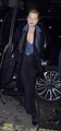 Kate Moss heads for an evening out in plunging polka dot shirt | Daily ...