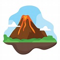 Volcano Vector Art, Icons, and Graphics for Free Download