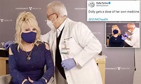 Dolly Parton, 75, receives Moderna COVID-19 vaccine after pledging $1M ...