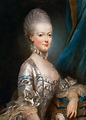 Porträt von Erzherzogin Maria Antonia von Österreich (1755-1793), die ...