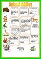 40 Animal Riddles Worksheet With Answers | Qziershieamali