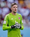 Wayne Hennessey of Wales reacts during the FIFA World Cup Qatar 2022 ...