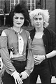Siouxsie Sioux and Budgie on the "Dear Prudence" video set, Italy, 1983 ...