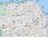 Mapas Detallados de San Francisco para Descargar Gratis e Imprimir