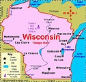 Wisconsin: Facts, Map and State Symbols - EnchantedLearning.com