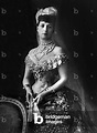 The Queen Alexandra born Princess of Denmark (1844-1925), wife of the ...
