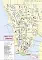 Downtown Manhattan hotels - New York map