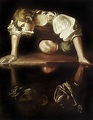 Replica del Narciso de Caravaggio. Este cuadro originariamente fue el ...