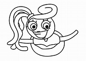 Mommy Long Legs Coloring Pages - Coloring Home