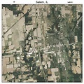 Aerial Photography Map of Salem, IL Illinois