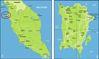 Penang Map - Penang - Malaysia Travel Guide - Find information about ...